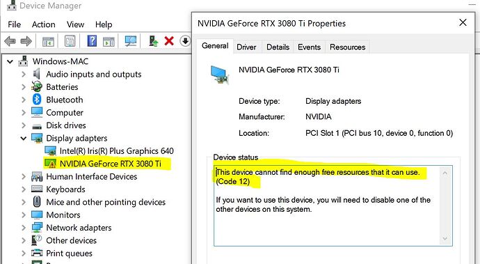 GPU Hardware VM is Disabled Windows 10