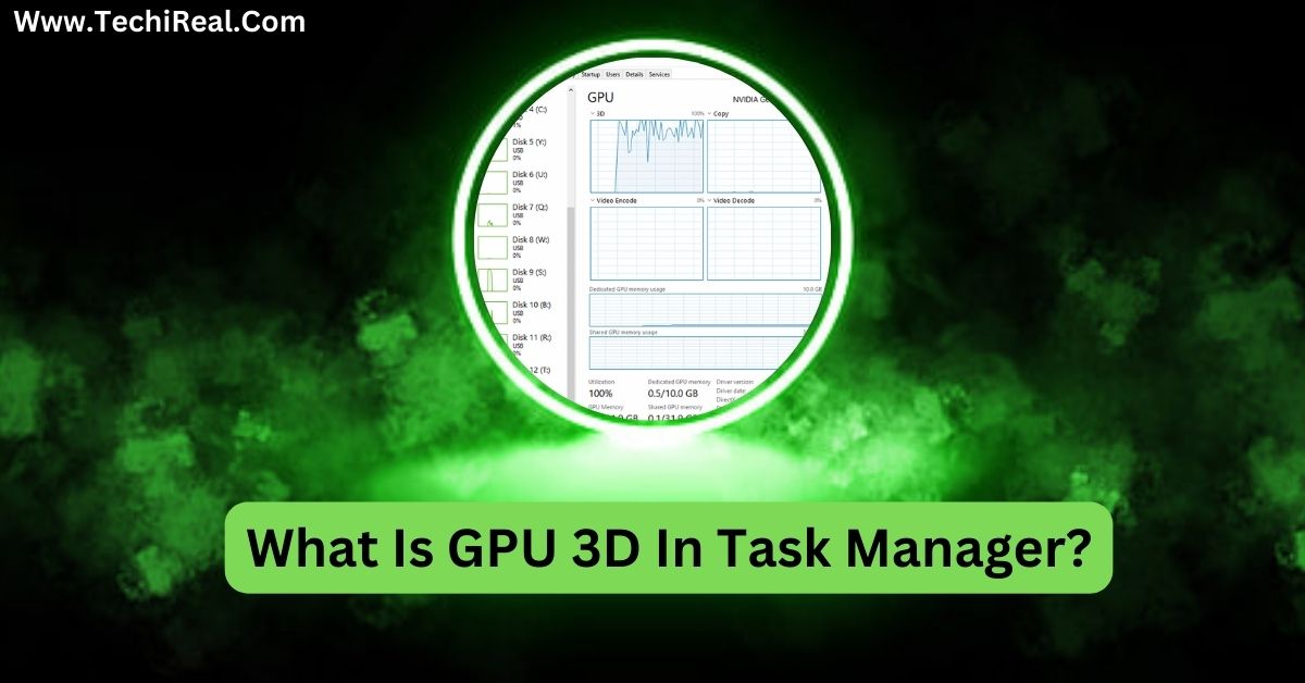 What Is GPU 3D In Task Manager?